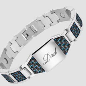 personalized men magnetic bracelet